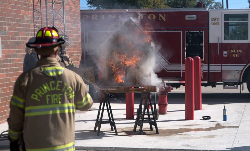 The Princeton Fire Department recently held its annual open house from 9 a.m. to noon Saturday, Oct. 11.