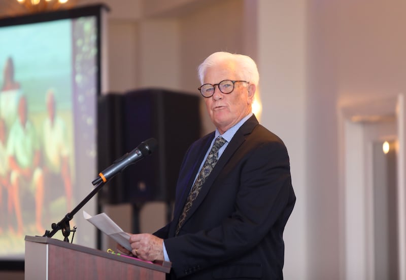 Bob Hubbard was named Citizen of the Year award given during the Batavia Chamber of Commerce’s Inspire Celebration Awards Ceremony on Thursday, April 24, 2025 at Revelry 675 in Batavia.