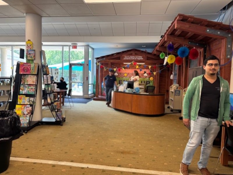 Black Road branch began June 30, necessitating moving youth services near the entrance. The $4.8 million project will include fresh paint and carpet, separate youth and adult zones, newly designed children’s play area, more study and collaboration rooms, improved circulation desk and upgraded vending options.