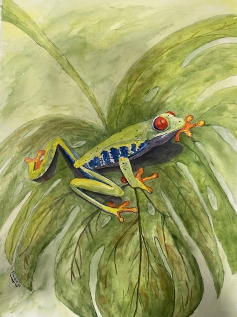 Art piece created by artist Frankie Benson