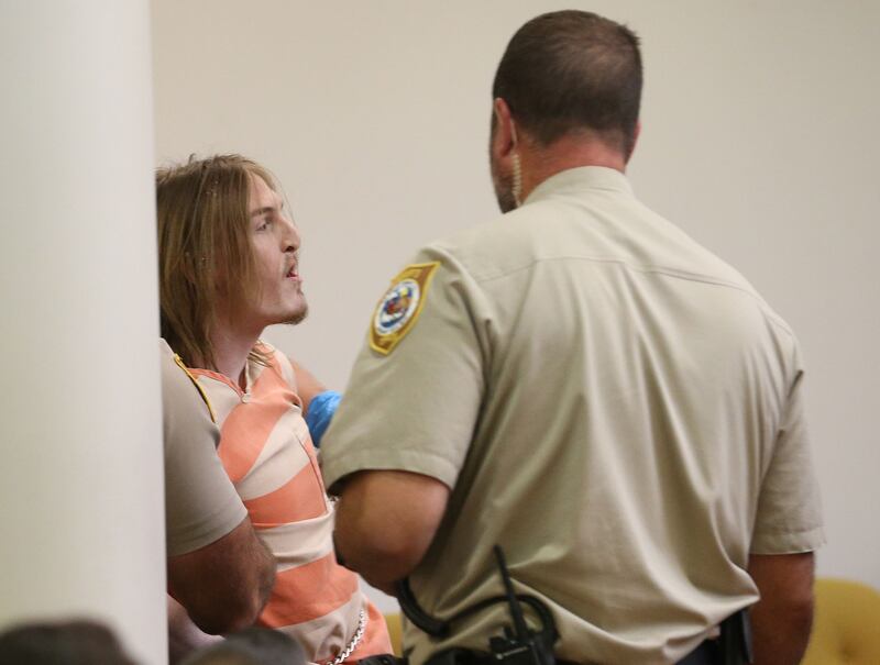 Logan Petre of Marseilles faces to 20 to 60 years for killing father Leo Petre last year, and with more time coming if convicted of a pending home invasion charge. Petre was convicted Friday, Sept. 5, 2025, of first-degree murder. Judge Michelle A. Vescogni rejected Logan's arguments he killed Leo in self-defense.