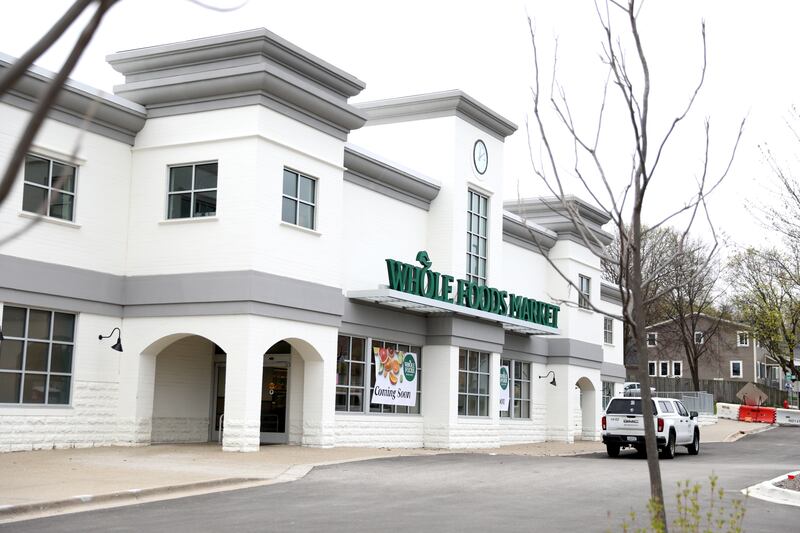 Whole Foods is still under renovation in St. Charles.