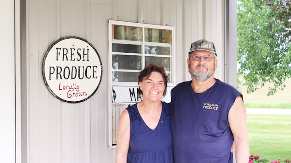 Produce that Schells in northwest Illinois