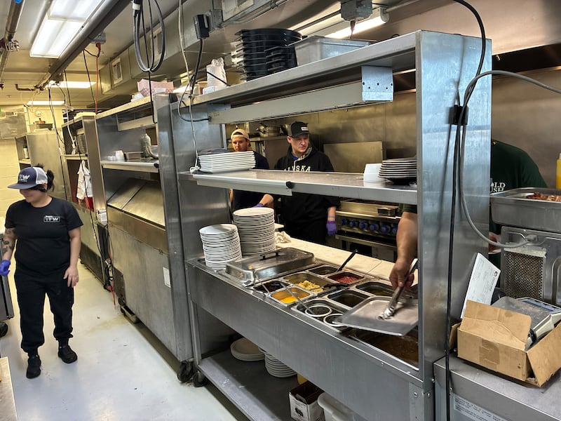 McHenry VFW Post 4600's kitchen on Wednesday, March 18, 2026. The kitchen is getting rebuilt using $1.2 million from the VFW's Queen of Hearts drawing.