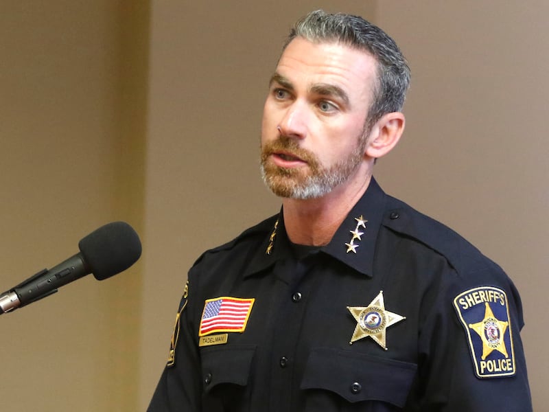 McHenry County Sheriff Robb Tadelman is pictured in 2023.
