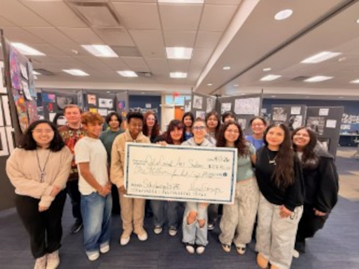 Joliet Central High School art students earned a combined $1.4 million in college scholarships