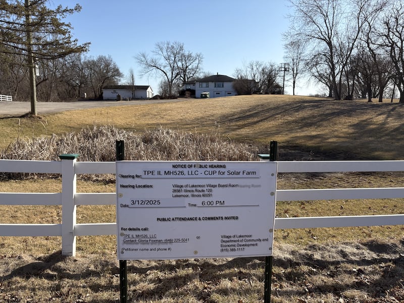 Pistakee Country Club in Lakemoor, pictured March 12, 2025, will become a solar farm.