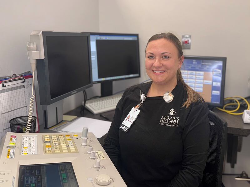 Allison Ainsley, the Morris Hospital Fire Starter of the Month for December 2025.