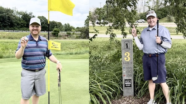 Down the Fairway: Corey VanSchaick, Gary Miller ace No. 3 hole at Spring Creek