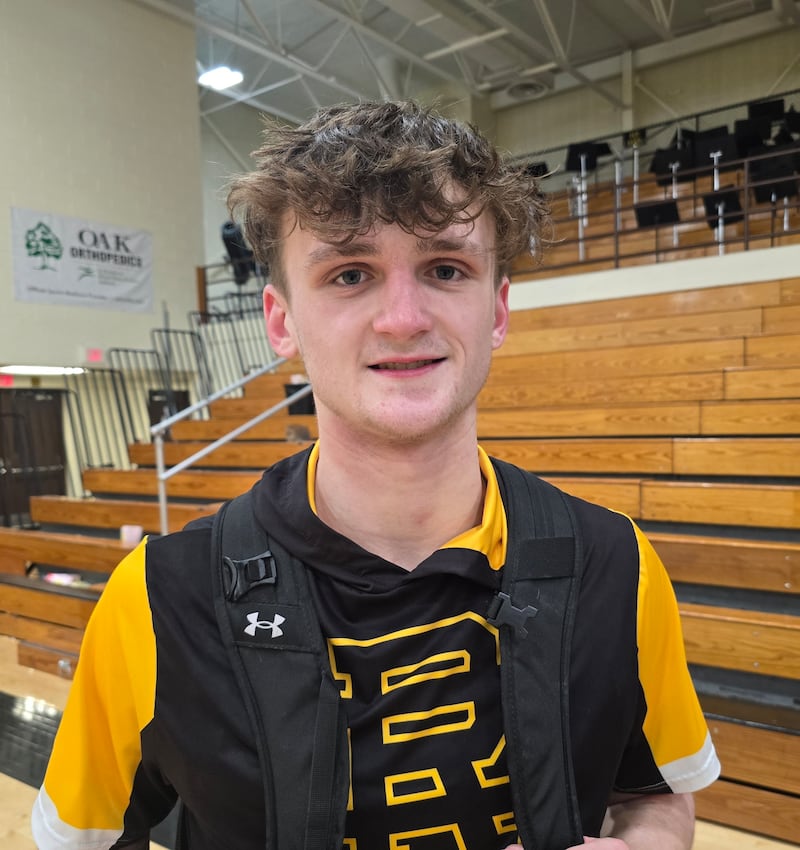 Reed-Custer sophomore guard Matt Kuban finished with a team-high 17 points for the Comets in their 59-57 overtime victory on Tuesday, Feb. 3, 2026, against Streator.