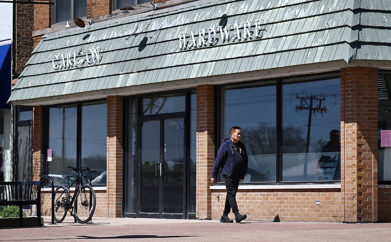 The Carlson Hardware store was a downtown Wheaton mainstay at 125 E. Front St.