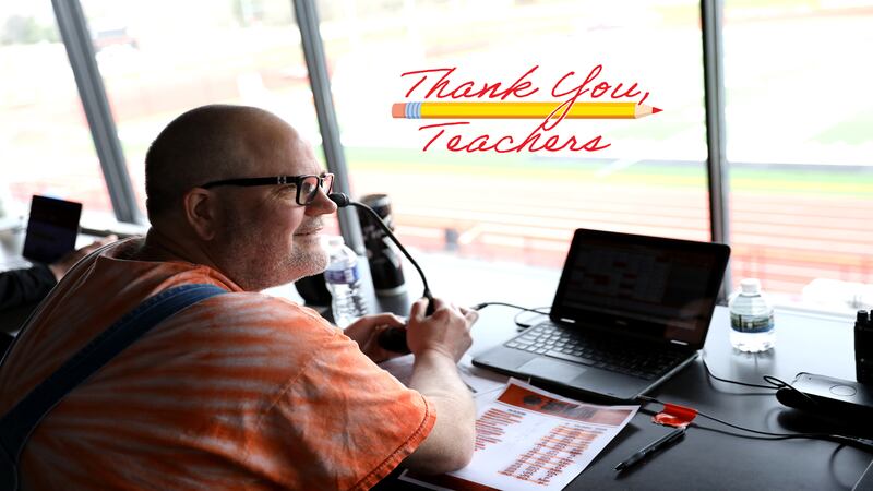 St. Charles East history teacher Neil Currie has become ‘Voice of the Saints’