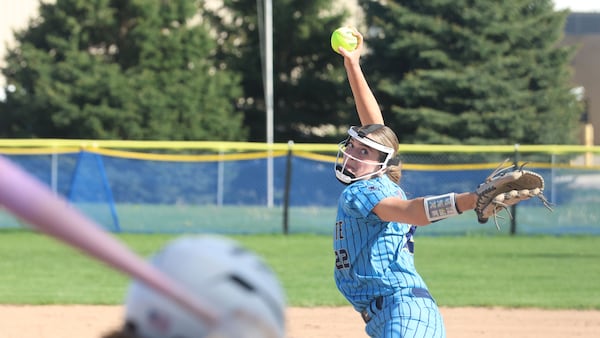 Photos: Marquette softball powers past St. Bede 9-5