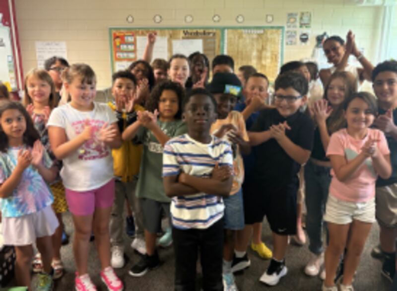 Churchill Ogbegun, a third-grader from Boulder Hill Elementary School, was selected for a ten year scholarship through the National Math Stars.