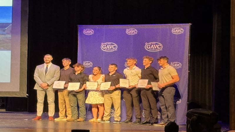 Grundy Area Vocational Center students graduating from high school directly into careers