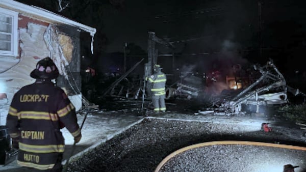 Garage, outbuildings, motor home, vehicles involved in fire Sunday in Lockport Township