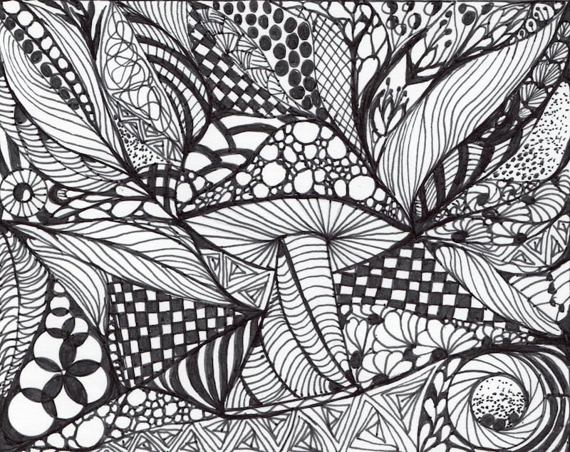 Zen art piece created by Zen artist Christina Williams