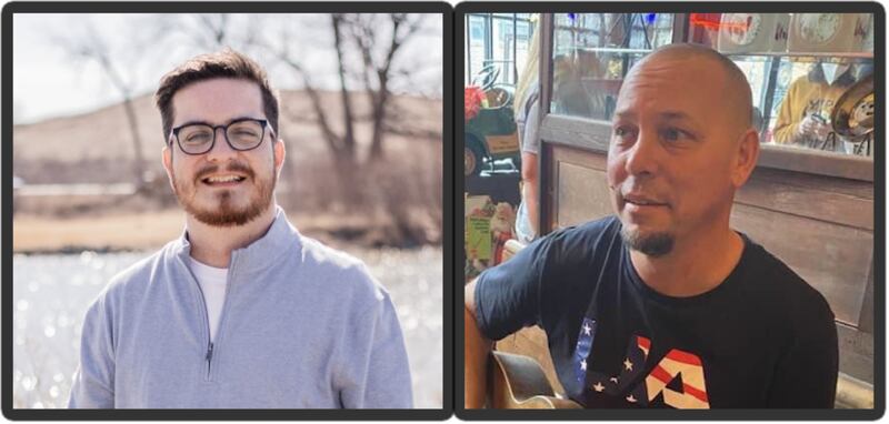 The race for the next Mayor of Cortland is a contested one, with incumbent Mark Pietrowski (left) facing off against opponent Douglas Corson (right) on April 1, 2025.