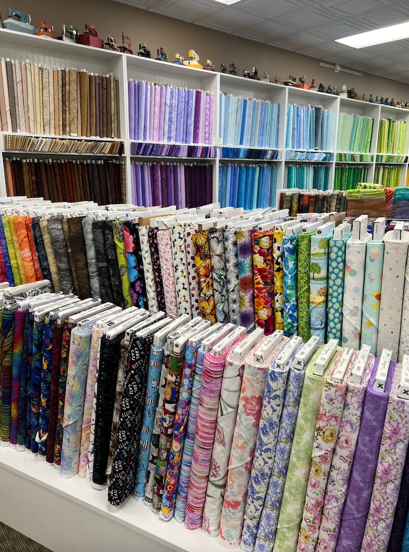 Crazy Readheaded Quilting features a wide variety of fabrics perfect for any idea or project.