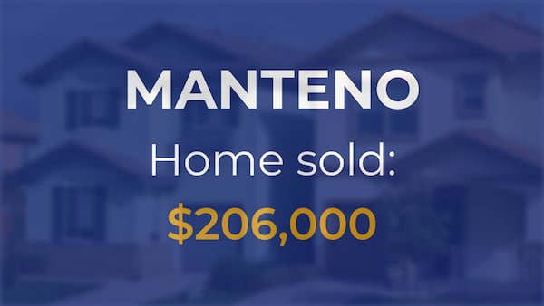 Residential home sells for $206,000 in Manteno
