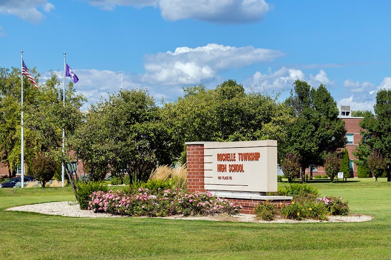 Rochelle High School Tuesday, August 26, 2025.