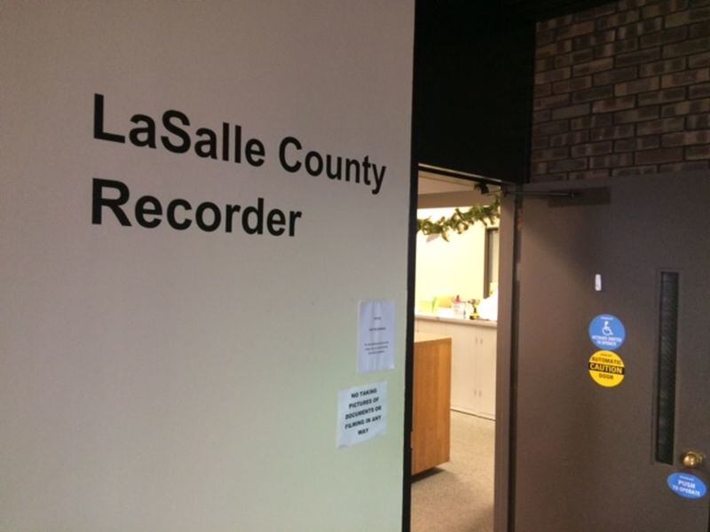 La Salle County's new recorder, Karen Miller, reports she received an unexpected bill of more than $100,000.