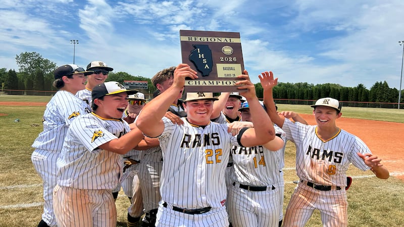 Photos: Riverdale beats Byron 11-8 to win 2A baseball regional