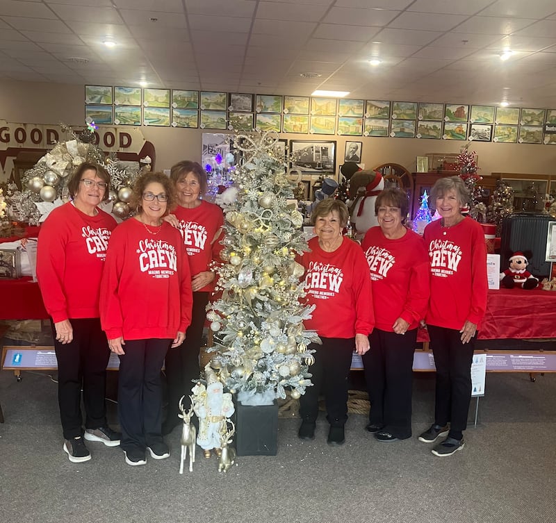 The leadership team for the Festival of Trees in Morris is comprised of (from left) JoEllyn Johnson, Karen Zelko, Sandi Dransfeldt, Sue Cunnea, Theresa Lamb and Jan Hibler.