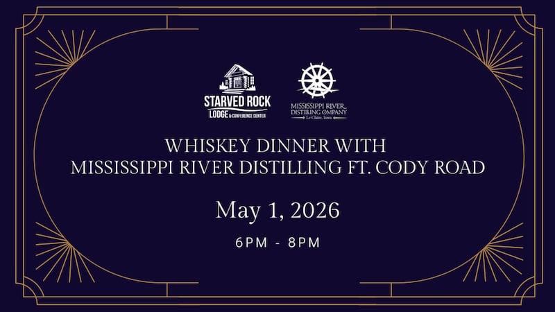 Starved Rock Lodge’s Whiskey Dinner returns May 1