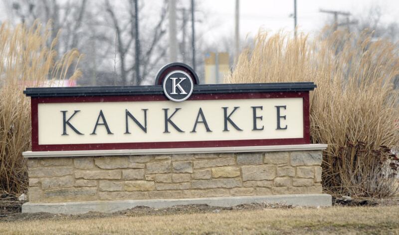 Kankakee town sign