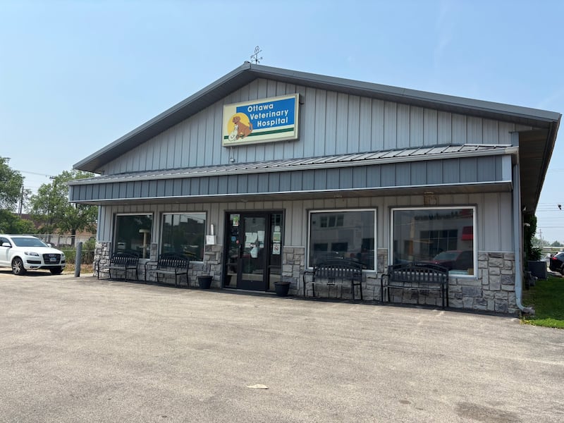 Ottawa Veterinary Hospital, 817 Clinton St., recently announced plans to close.