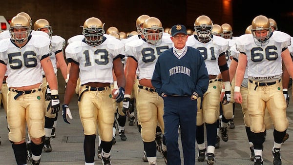 Lou Holtz, college football staple who coached Notre Dame to 1988 national title, dies at 89