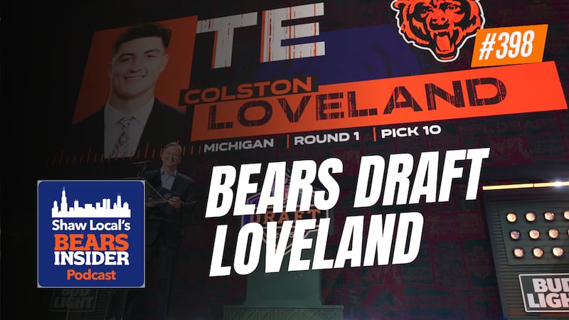 Bears Insider Podcast: Chicago Bears draft TE Colston Loveland in Round 1