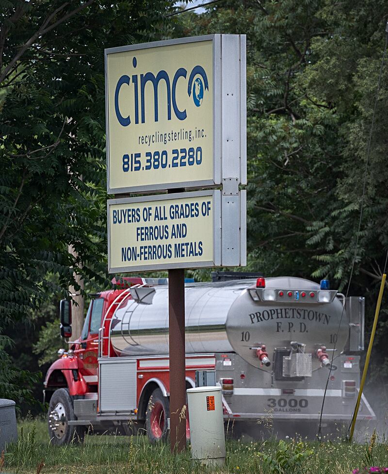 A massive fire at CIMCO in Sterling brought out departments from all over the area Saturday, June 15, 2024.