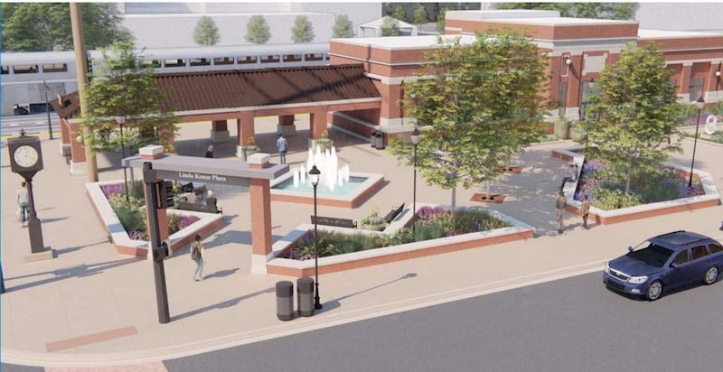 The renovation of Linda Kunze Plaza in downtown Downers Grove will begin in July and is slated for completion in November.