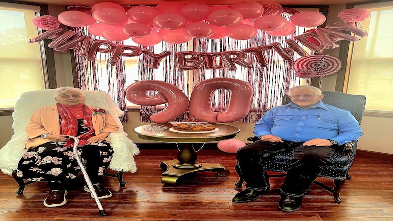 Longtime babysitter and volunteer Jo Dergo surprised with 90th birthday party