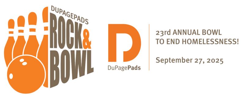 DuPagePads has announced the 23rd annual Rock & Bowl to End Homelessness event will be held from noon to 3 p.m. on Saturday, Sept. 27, 2025, at Fox Bowl, 1101 Butterfield Road in Wheaton.