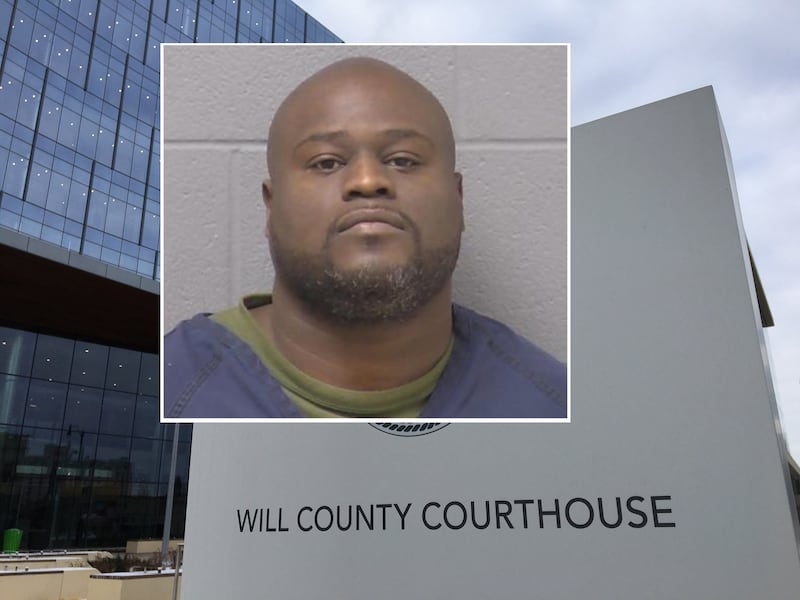 George Hooper, 42, of Plainfield Township, is on trial in Will County on the 2018 first-degree murder charge of his girlfriend, Jennifer Underhill, 42, of Rochelle.