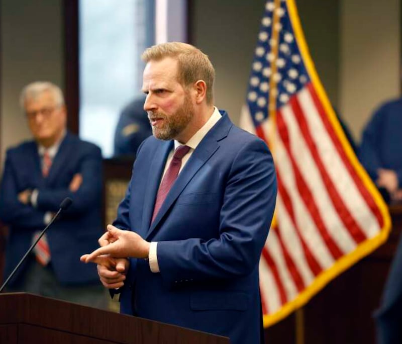 Arlington Heights Village Manager Randy Recklaus is among the Northwest suburban officials in Springfield to lobby for legislation that would support the Bears’ stadium redevelopment at Arlington Park.