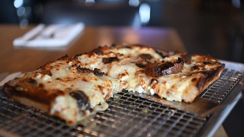 Make it a Detroit-style pizza for National Pizza Month