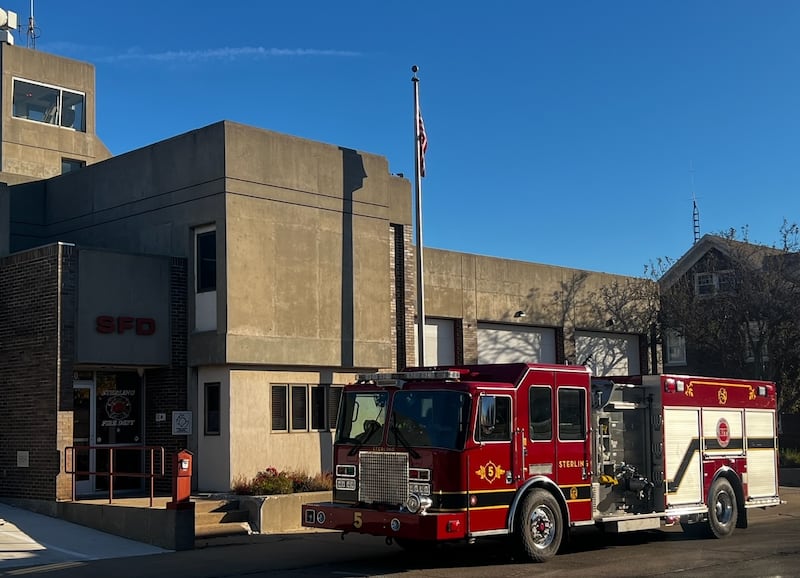 Sterling Fire Department's Engine 5 is shown Wednesday, Oct. 16, 2024, in front of the Sterling Fire Department.
