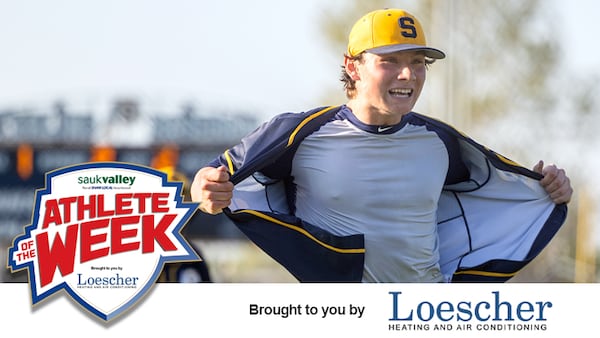 Sauk Valley Athlete of the Week: Sterling baseball’s Eli Penne