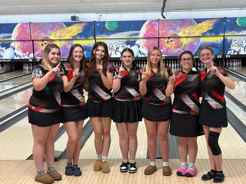 The La Salle-Peru girls bowling won the Oregon Hawk Invitational on Saturday, Dec. 6, 2025 at Plum Hollow Lanes in Dixon. The Cavaliers have won the tournament three years in a row.