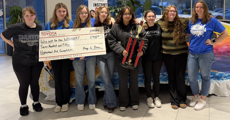 Brian Bemis Toyota of DeKalb's High School Art Competition participants