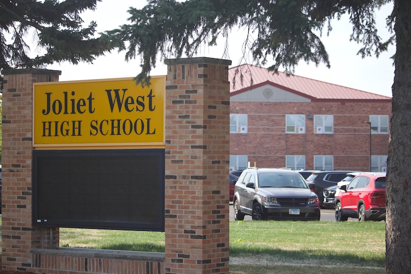 Joliet West High School, 401 N. Larkin Ave., seen on Monday, Sept. 16, 2024 in Joliet.