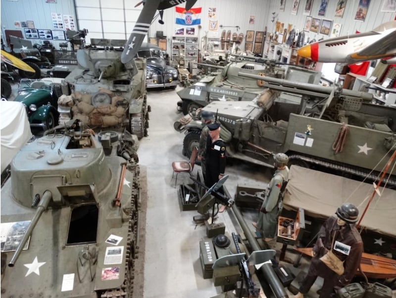 Roberts Armory WWII Museum in Rochelle will be open to the public from 1 to 4 p.m. Monday, May 25.
