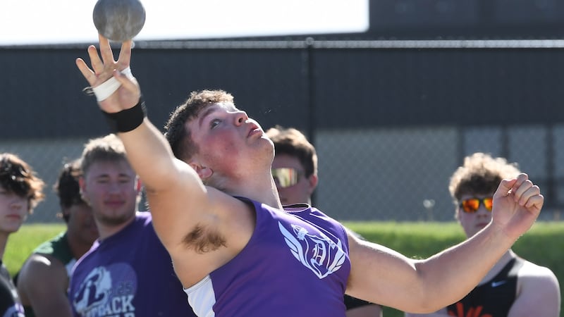 Photos: Dixon dominates Big Northern Conference meet; Byron second