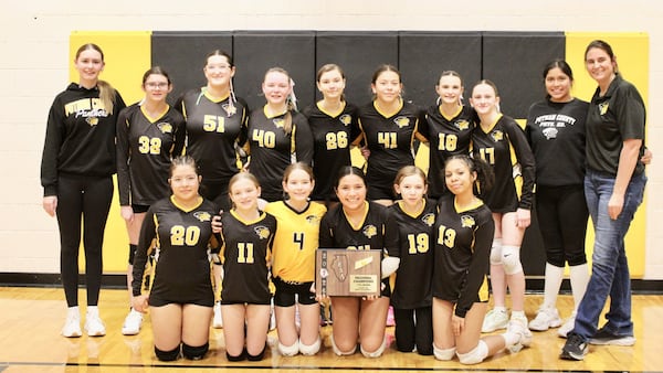 Putnam County seventh grade volleyball wins regional championship