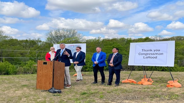 Dixon celebrates $2M federal grant for flood ponds
