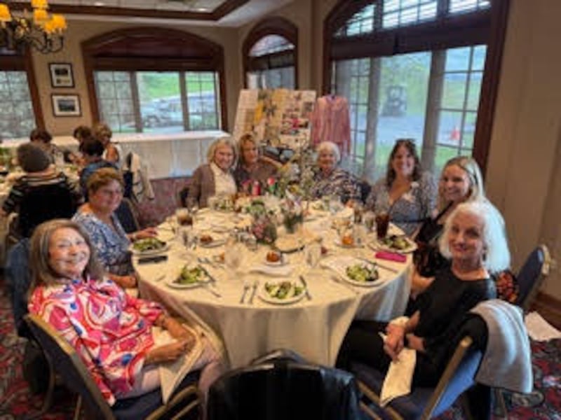 Members of the St. Joseph Auxiliary gathered to celebrate the group’s 70th anniversary at Bolingbrook Golf Club on Sept. 24, 2025